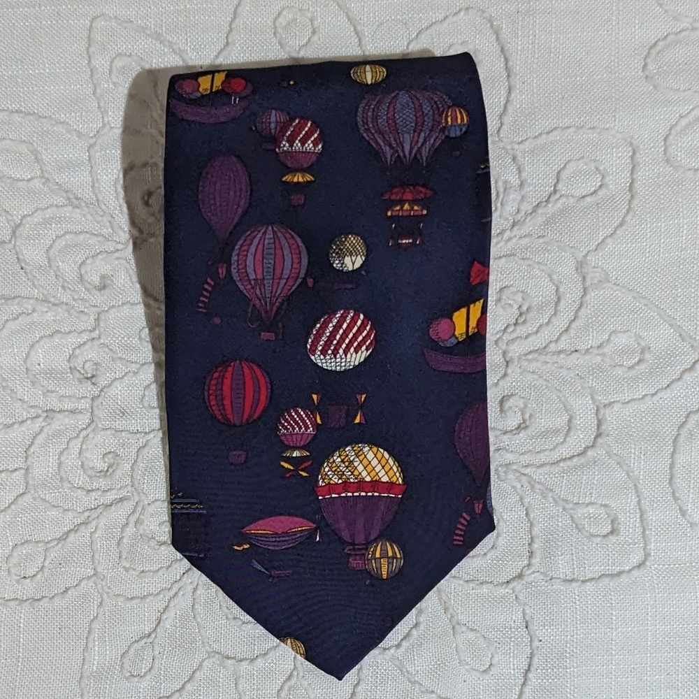 Handmade Hot Air Balloon Silk Tie